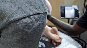 modificando a tatuagem em volta do meu cu agora ficou maior que antes