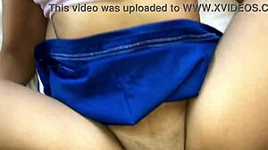 cute petite 18+ girlfriend with natural tits fucks stepbrother hard after college class in amateur video