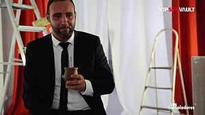 Blonde Babe Sicilia Receives Consolation from Old Stud