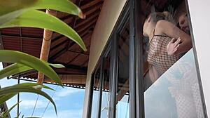 Bruna Lima Quenches Cum Thirst After Hot Sex!