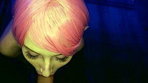 mykinkydope's debut blowjob blends innocence with raw passion in this teen scene