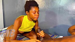 Chidima’s Tight Pussy Stretched by Big Black Cock in Wild Drilling Session