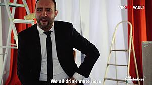 Blonde Babe Sicilia Receives Consolation from Old Stud