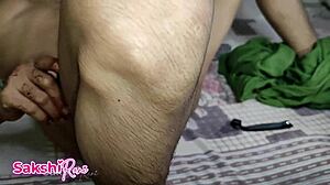yo, indian hot stepsister got her pussy shaved by stepbrother on raksha bandhan