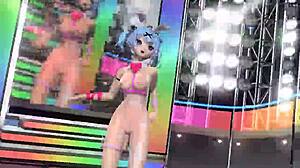 hatsune miku bunny costume nude goddess revealed