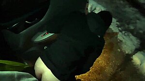 Ski Trip Roadside Fuck with Hot Hotel Climax