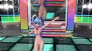 hatsune miku bunny costume nude goddess revealed