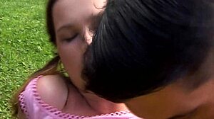 Gigantic Tits Alert - Mature Babe Bent Over for Outdoor Doggystyle Pounding.