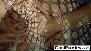 dani daniels enjoys a private moment