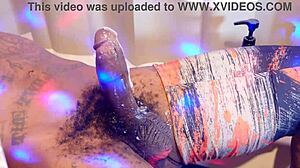 Hallelujah Johnson Masturbates To Big Black Cock In Freak Off Party