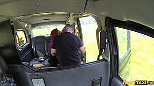 fetish chick bent over in backseat for doggystyle assfucking