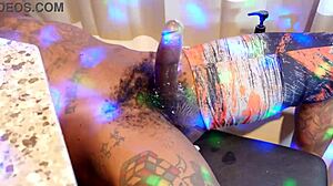 Hallelujah Johnson Masturbates To Big Black Cock In Freak Off Party