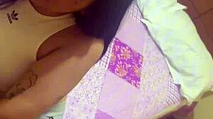 Latina fan gets pregnant by follower with intense vaginal action