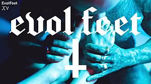 Lick my soles while I dominate you with my feet!