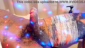 Hallelujah Johnson Masturbates To Big Black Cock In Freak Off Party