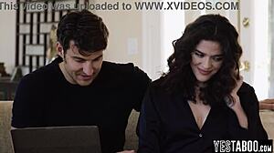 big ass latina milf says 'fix my laptop with that monster cock'