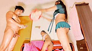 Uttaran20 - Threesome Suck and Cum in Mouth with Tight Anal