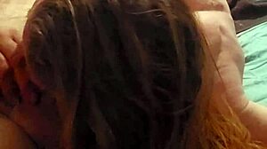 sexy redhead sucking cock while teasing with ball licking and ass play 😏