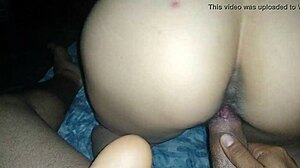 Intense Passion Builds as She Rides Cock with Ass and Pussy on Display