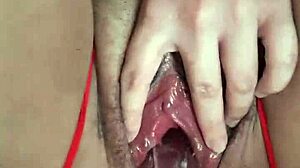 Taiwanese slut with big tits masturbating hard, damn!