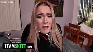 hey, wanna see how i handle stepdad's huge cock with my tight pussy?