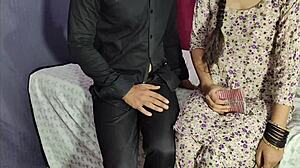 Desi Bhabhi Slams Husband in Bedroom with Cum Dripping Inside