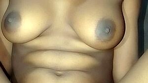 she opens legs wide for massive rod play