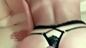 She bent over for that monster cock, getting pounded by amateurs