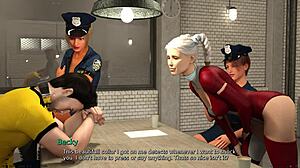 Femdom police roleplay with humiliation vibes 👮‍♀️