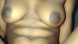 she opens legs wide for massive rod play