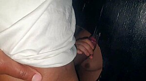 I sucked and fucked strangers in the swing house glory hole