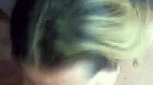 she gets mad when i cum on his face