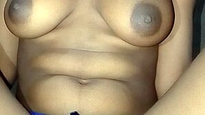 she opens legs wide for massive rod play