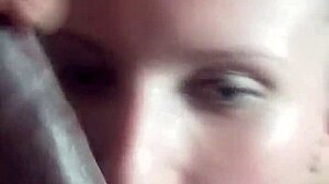 Hey, watch Lena Starr take cum right in her eye!