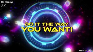 French maid Abigaiil Morris dives into wild muff action.