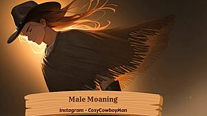 intense male moaning in solo