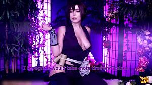 So, Yuzuriha sets up a rough sex trap with toys and costumes, catching you off guard