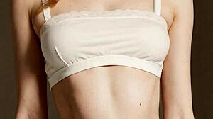 girls in flowery underwear barefoot and cute panties