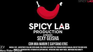 Sexy Geisha Mia Marin Creampied in Cosplay