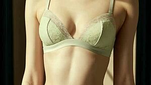 girls in flowery underwear barefoot and cute panties