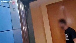 We banged in the elevator 😏