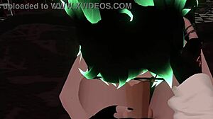 Hex has fun sucking random dick