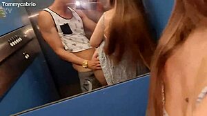 We banged in the elevator 😏