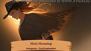 intense male moaning in solo