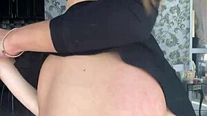 Ellie Leen masturbates to intense orgasm with toys