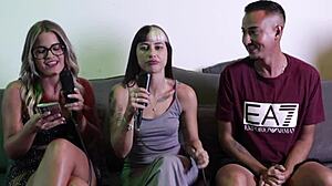 safada tira a roupa e mostra a buceta rosinha e os peitos ap�s falar que um cliente queria pagar 50 mil para ser comido e que n�o tem feito sexo casual - juliara jujuba watch on sheer red 😏