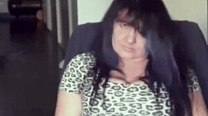 Klaudiaambergirl, Sexy CEO Milf, Masturbates in Stockings at Work, Licking Cum from Natural Tits