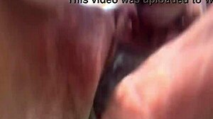 feeling the underwater creampie and dildo deep in my shaved pussy