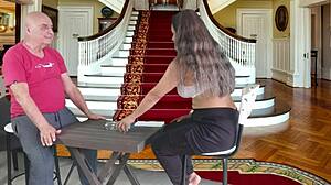 Wow! Hottest Strip Game Preview with Agarabas and Olpr Kicking Balls!