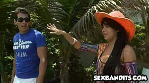 Colombian latina gets her big ass fucked hard in anal scene 😈🍑